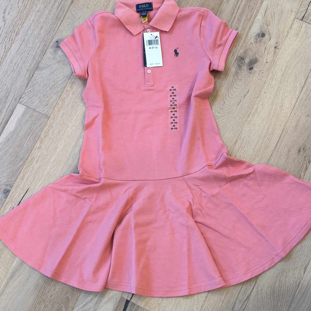 Ralph Lauren Coral Polo Dress